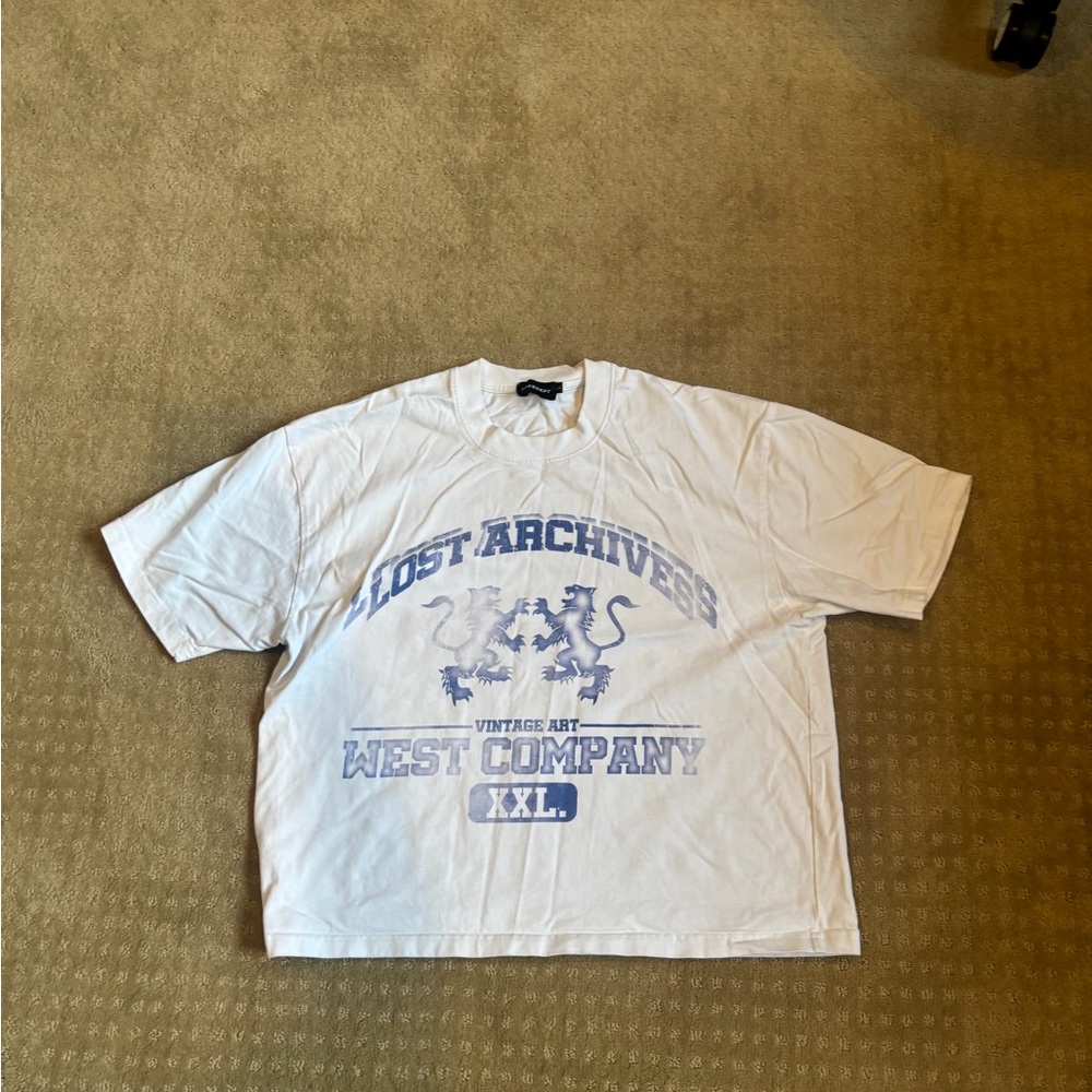 White Graphic T-Shirt XXL